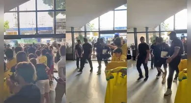 Imagem ilustrativa da notícia: Vídeo: Neymar chega a Belém e esnoba torcedores antes de encarar o Remo