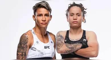 Imagem ilustrativa da notícia: UFC Vegas 120 terá paraenses Amanda Lemos e Carol Foro em destaque