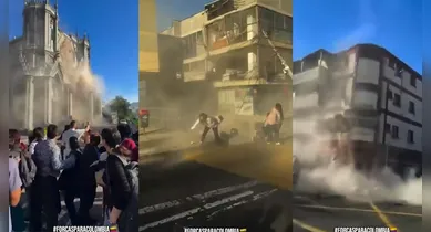 Imagem ilustrativa da notícia: Vídeo: imagens do terremoto de 7,4 de magnitude na Colômbia impressionam