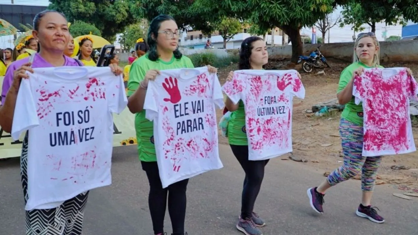Imagem ilustrativa da notícia: Caminhada em Parauapebas cobra fim da violência doméstica