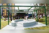 Canteiro central da avenida foi transformado em Parque Linear, reunindo lazer, convivência e sustentabilidade