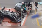 A vítima foi socorrida e encaminhada ao Hospital Metropolitano de Urgência e Emergência, em Ananindeua, para receber atendimento médico.