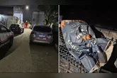 A vítima foi socorrida e levada à UPA de Registro (SP).
