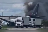 A 21 Air, responsável pela operação do voo, é uma transportadora de cargas que mantém seu centro de operações em Miami.