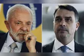 Post de Flávio Bolsonaro usou apenas início da fala de Lula, feita durante campanha em Belo Horizonte, e tirava do contexto discurso do presidente