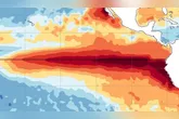 NOAA identificou mudanças atmosféricas favoráveis ao aquecimento, entre elas o enfraquecimento dos ventos alísios, que normalmente sopram de leste para oeste no Pacífico tropical.