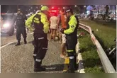 A idosa morreu após a motocicleta em que estava ser atingida por um carro de passeio