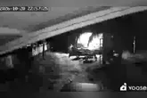 Câmeras instaladas no local mostraram a ação do suspeito