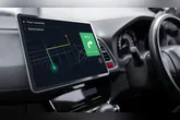 os motoristas podem substituir a tradicional seta azul por outros ícones e personalizar sua cor sem precisar acessar o aplicativo no celular.