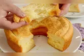 A massa leva ingredientes fáceis de encontrar e pode ser preparada rapidamente no liquidificador.