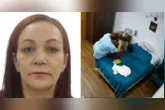 Câmeras de segurança da instituição flagraram a mulher em diferentes situações envolvendo as vítimas.