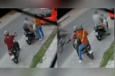 Dupla também levou chave da motocicleta da vítima