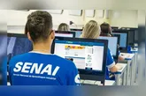 Vagas no Senai: ao todo, são mais de 70 opções de cursos, distribuídas em diferentes áreas profissionais.