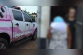 A mãe biológica da criança buscou ajuda para recuperar o filho.
