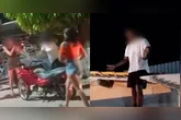 Um homem se escondeu em um telhado após agredir mulheres durante confusão em evento político no Pará. Entenda os detalhes do incidente.