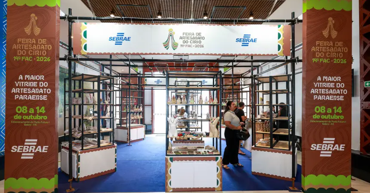 Imagem ilustrativa da notícia Vitrine do Círio leva artesanato e itens religiosos ao Terminal Hidroviário de Belém