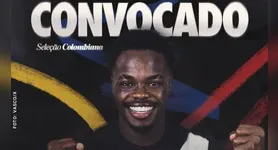 Andrés Gómez recebeu o terceiro cartão amarelo durante a goleada do Vasco sobre o Coritiba.