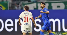 Flaco marcou e colocou o Palmeiras a um ponto do Flamengo