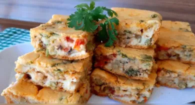 Imagem ilustrativa da notícia: Torta de sardinha no liquidificador: receita fácil e saborosa