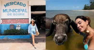 Imagem ilustrativa da notícia: Giovanna Ancelotti visita o Marajó, terra de Zeneida, enredo da Beija-Flor