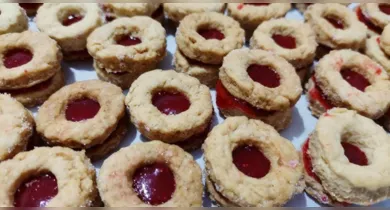 Imagem ilustrativa da notícia: Biscoitos amanteigados com geleia: receita fácil e deliciosa