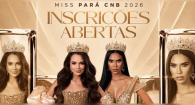 Imagem ilustrativa da notícia: Miss Pará CNB abre inscrições e prepara disputa por duas coroas no Pará