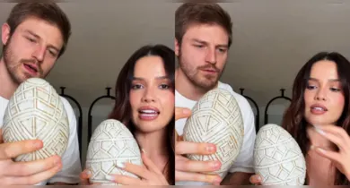 Imagem ilustrativa da notícia: Juliette Freire surpreende padrinhos de casamento com convite diferenciado 