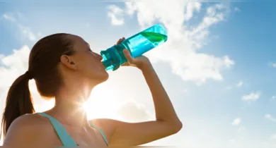 Imagem ilustrativa da notícia: Garrafinha de água pode ajudar a manter a hidratação nos dias de calor