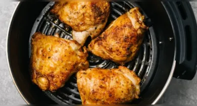 Imagem ilustrativa da notícia: Frango na air fryer: receita prática e pronta em poucos minutos