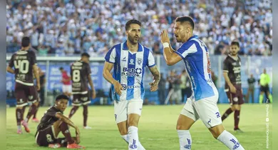 Imagem ilustrativa da notícia: Paysandu vence a Ferroviária e segue vivo pelo acesso à Série B