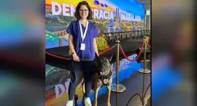 Imagem ilustrativa da notícia: Veterinária é atacada por cão do Senado e fica em estado grave