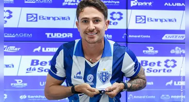 Imagem ilustrativa da notícia: Renan Castro é apresentado pelo Paysandu e mira acesso à Série B