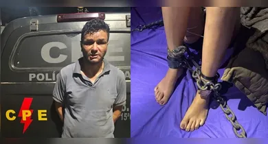 Imagem ilustrativa da notícia: Mulher acorrentada acusa ex de colocar ácido em sua boca