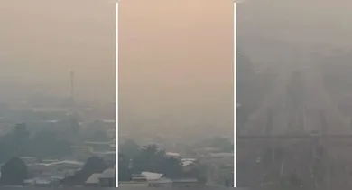 Imagem ilustrativa da notícia: Incêndios deixam Manaus coberta de fumaça e geram novos alertas