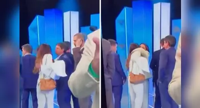 Imagem ilustrativa da notícia: Andréia Sadi recebe críticas após cumprimentar aliados de Flávio Bolsonaro