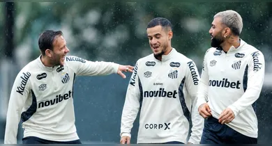 Imagem ilustrativa da notícia: Santos embala e chega cheio de reforços para enfrentar o Remo