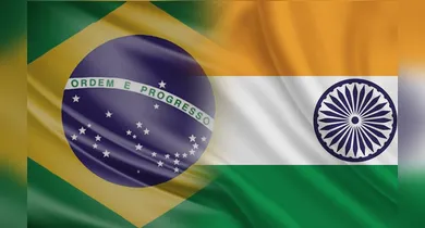 Imagem ilustrativa da notícia: Brasil amplia comércio com a Índia e retoma diálogo sobre tarifaço