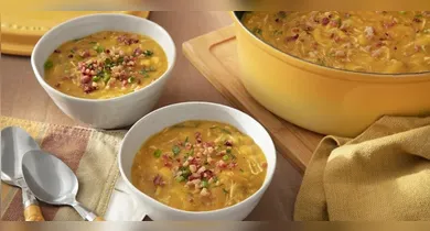 Imagem ilustrativa da notícia: Caldo de Kenga com mandioca e frango para se lambuzar