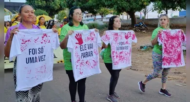 Imagem ilustrativa da notícia: Caminhada em Parauapebas cobra fim da violência doméstica