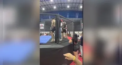 Imagem ilustrativa da notícia: Luta de MMA em Breu Branco termina em confusão no octógono