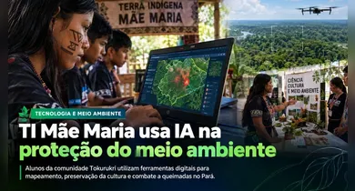 Imagem ilustrativa da notícia: TI Mãe Maria usa IA na proteção do meio ambiente