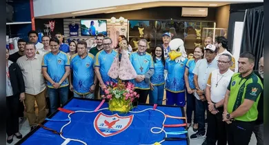 Imagem ilustrativa da notícia: Águia de Marabá lança nova edição da camisa do Círio de Nazaré