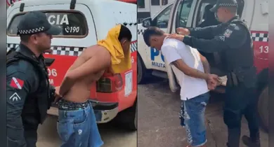 Imagem ilustrativa da notícia: Tio e sobrinho são presos em ocorrências distintas