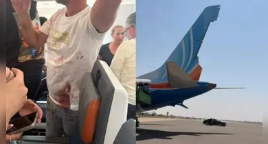 Imagem ilustrativa da notícia: Vídeo: Copiloto é acusado de atacar piloto durante voo da Flydubai
