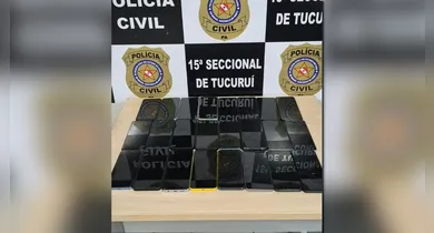 Imagem ilustrativa da notícia: Polícia devolve celulares roubados a vítimas em Tucuruí