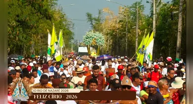 Imagem ilustrativa da notícia: Com 450 mil fiéis, Círio de Marabá bate recorde de público