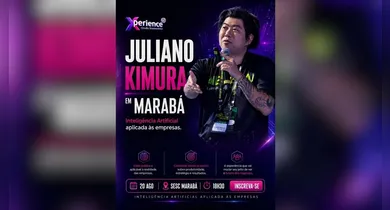 Imagem ilustrativa da notícia: Marabá recebe Juliano Kimura para evento de IA e negócios