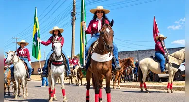 Imagem ilustrativa da notícia: Vídeo: Cavalgada abre a 38ª Exposição Agropecuária de Marabá