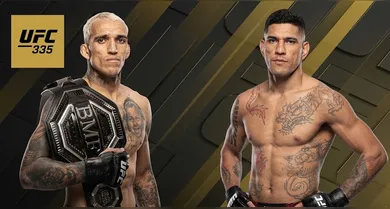 Imagem ilustrativa da notícia: UFC 335: Charles "do Bronxs" e Poatan são destaques da noite