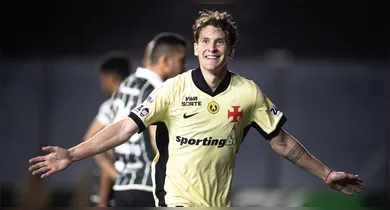 Imagem ilustrativa da notícia: Vasco dá show, goleia o Coritiba e ganha fôlego no Brasileirão